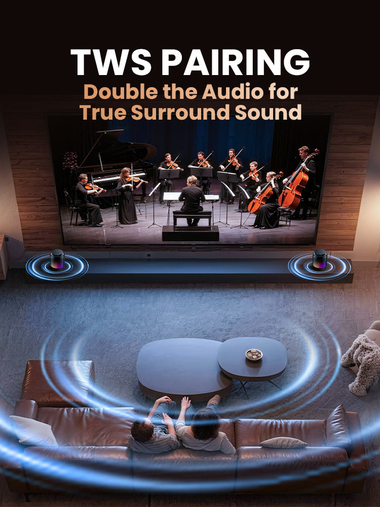 Raven Sonic: Q28 Pro | MagSafe Magnetic Bluetooth Speaker & Ambient Light with Vacuum Mount