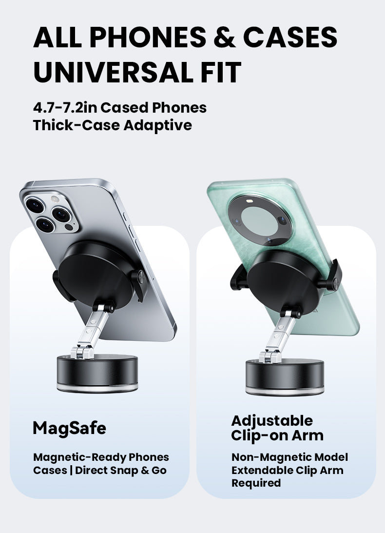 Raven Apex: A9 Nano-Suction Hybrid MagSafe Mount