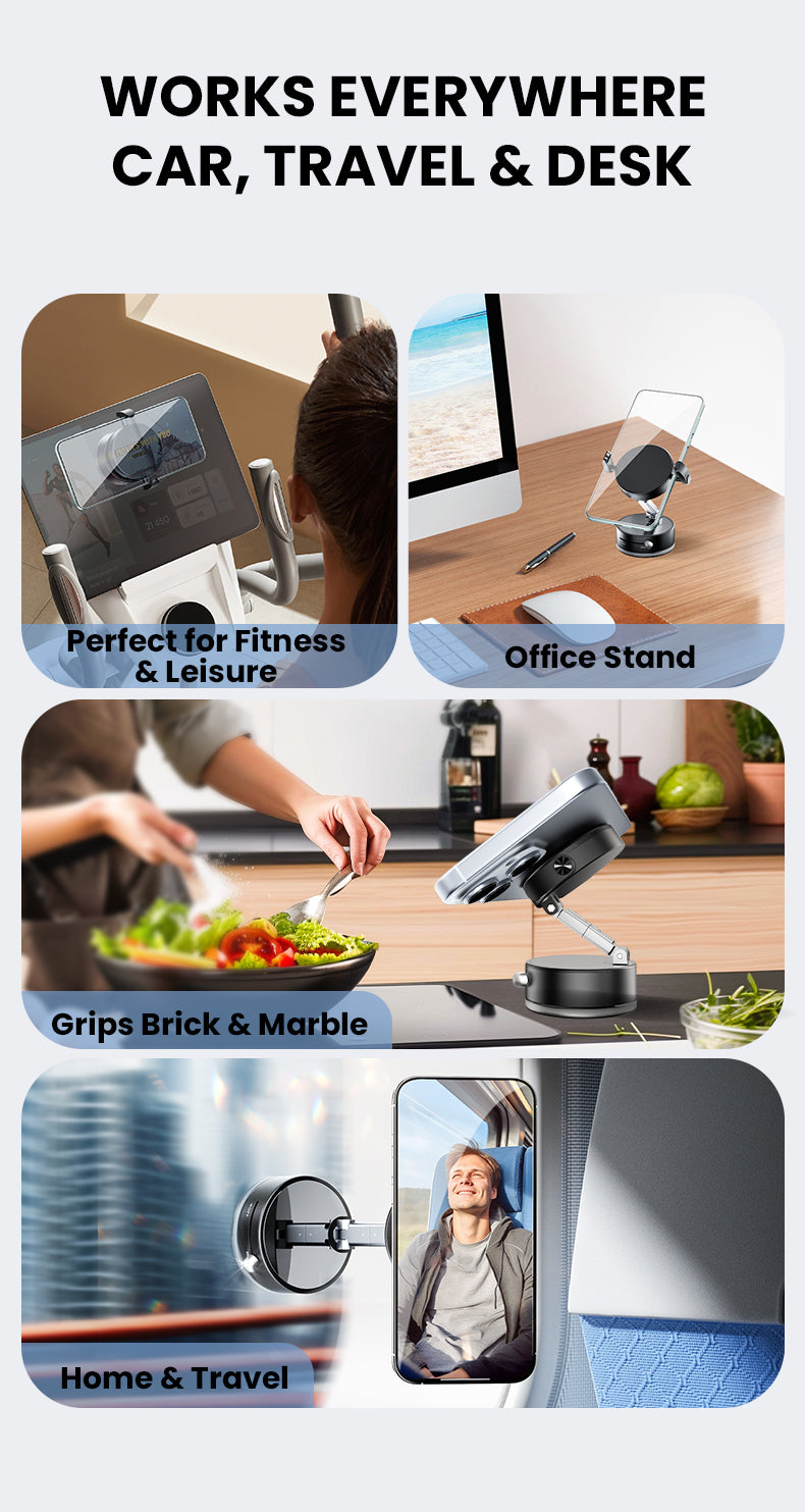 Raven Apex: A9 Nano-Suction Hybrid MagSafe Mount