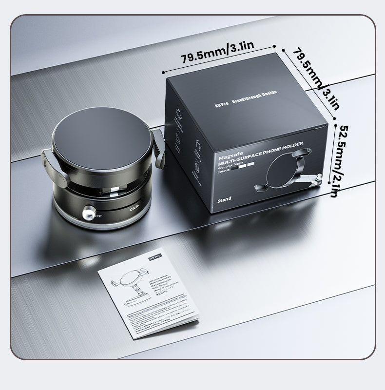 Raven Apex: A9 Nano-Suction Hybrid MagSafe Mount